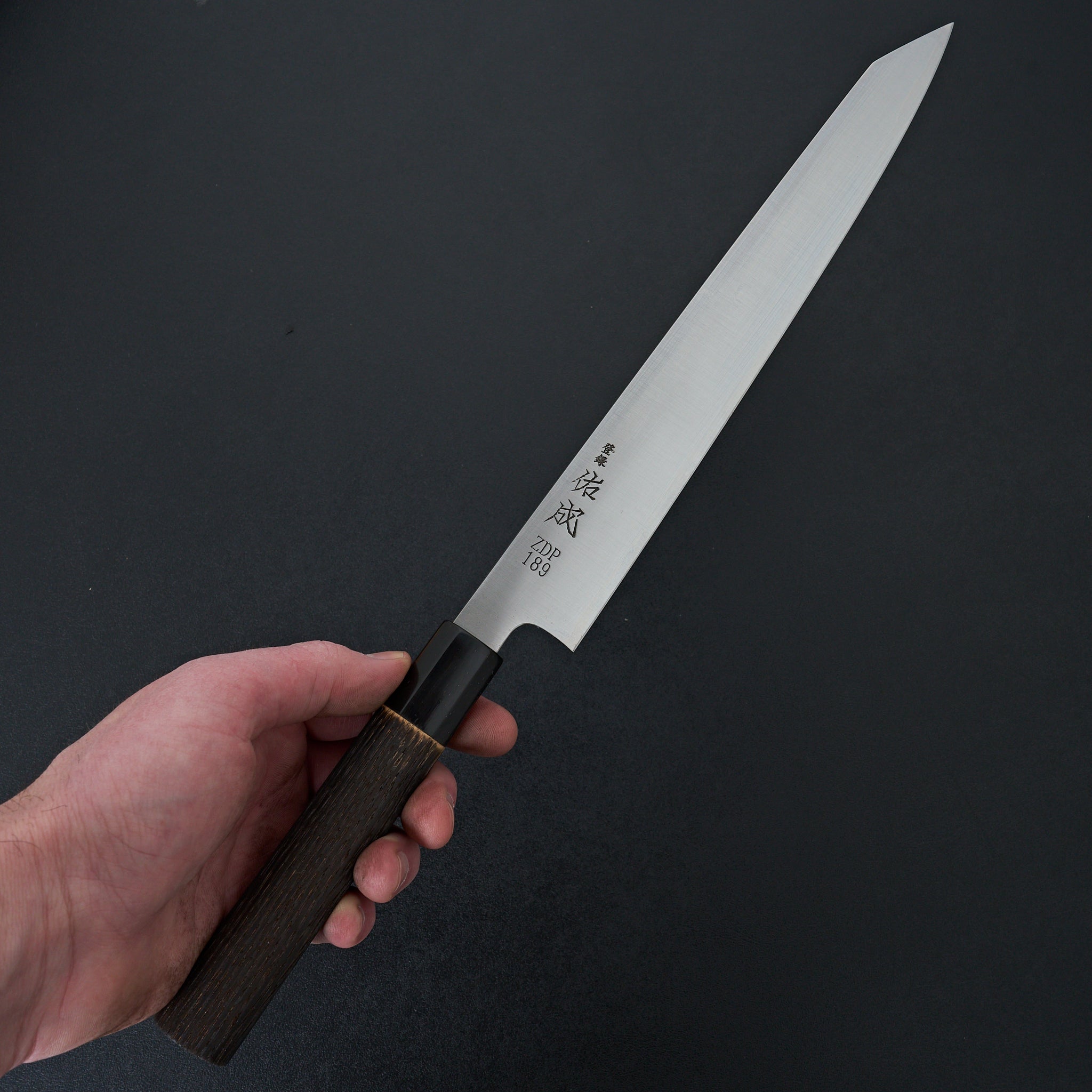 Sukenari ZDP189 Migaki Kiritsuke Sujihiki 270mm