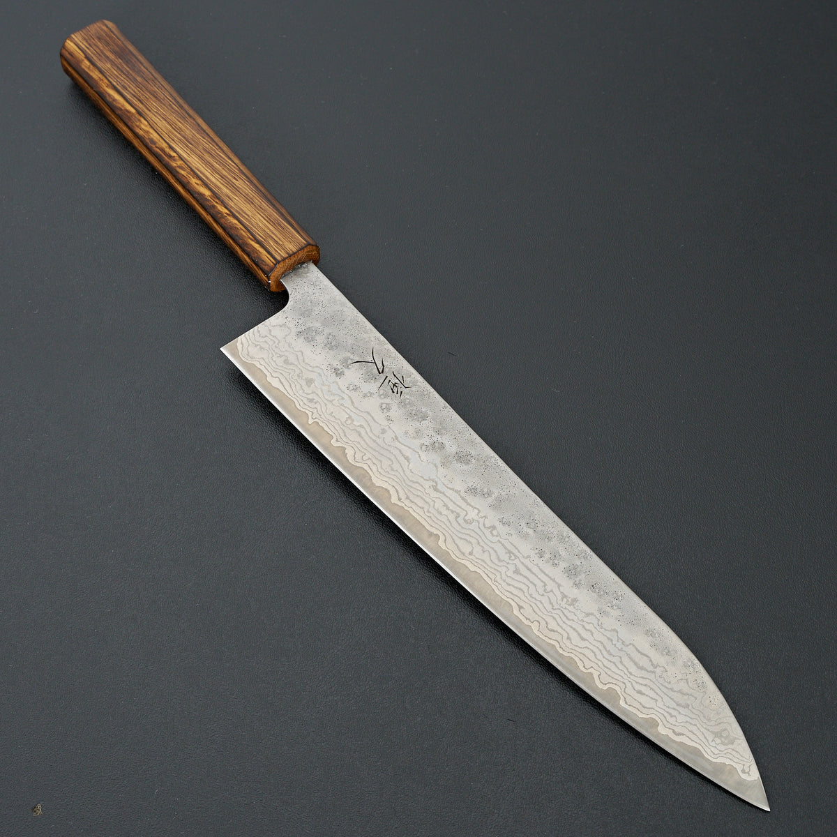 Tsunehisa 440c Damascus Nashiji Gyuto 240mm