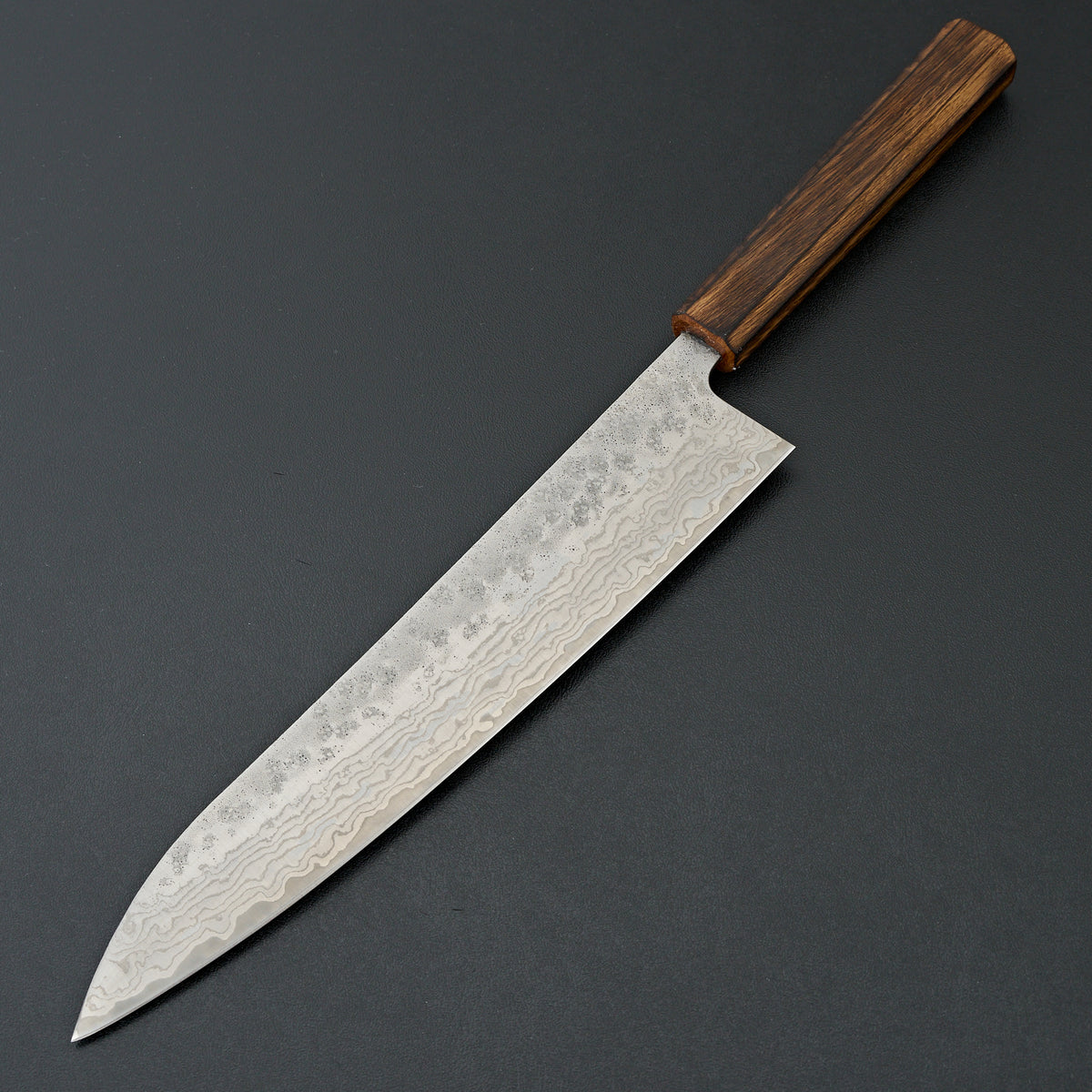 Tsunehisa 440c Damascus Nashiji Gyuto 240mm