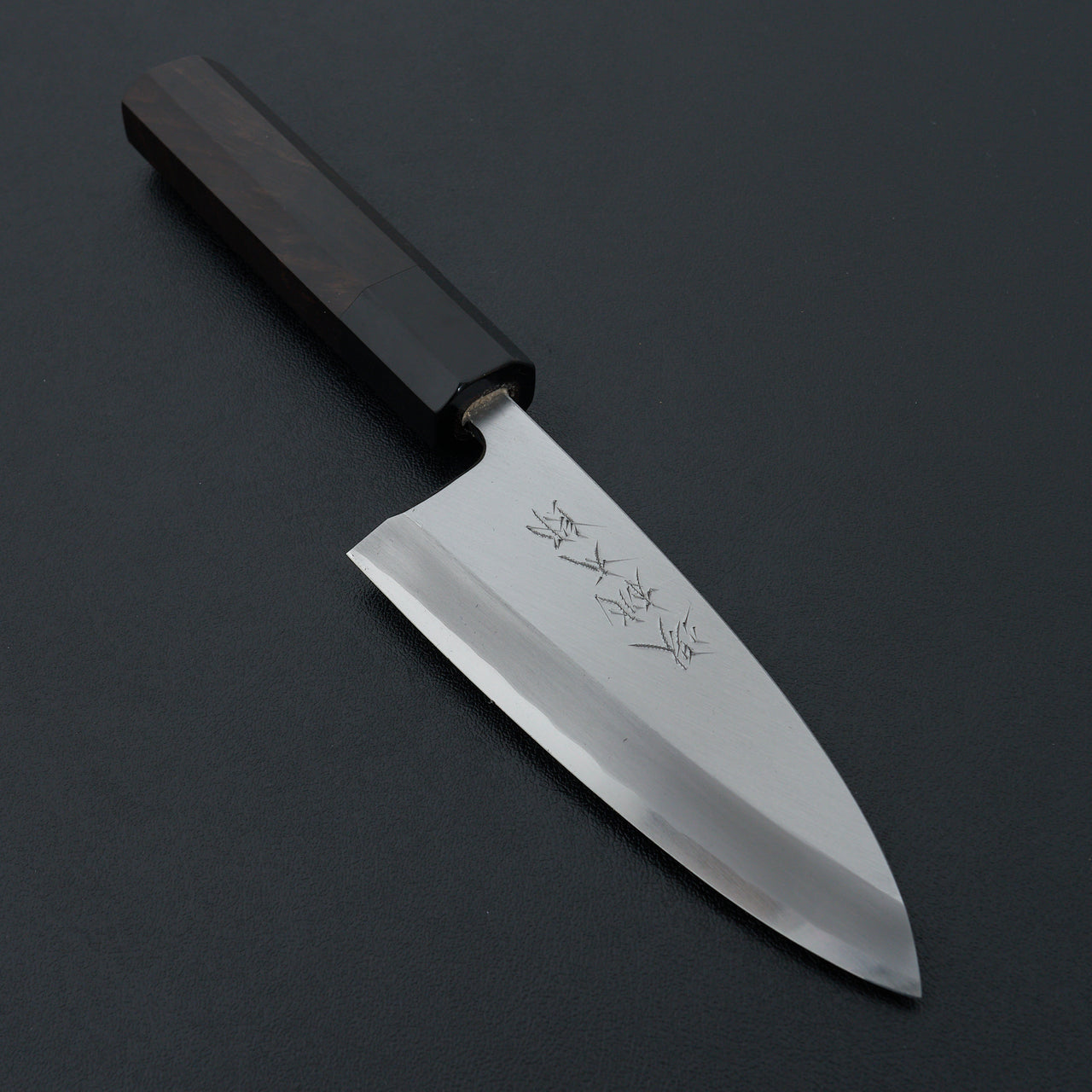 De Sakai Momotaro Ginsan Deba 135mm Ebony