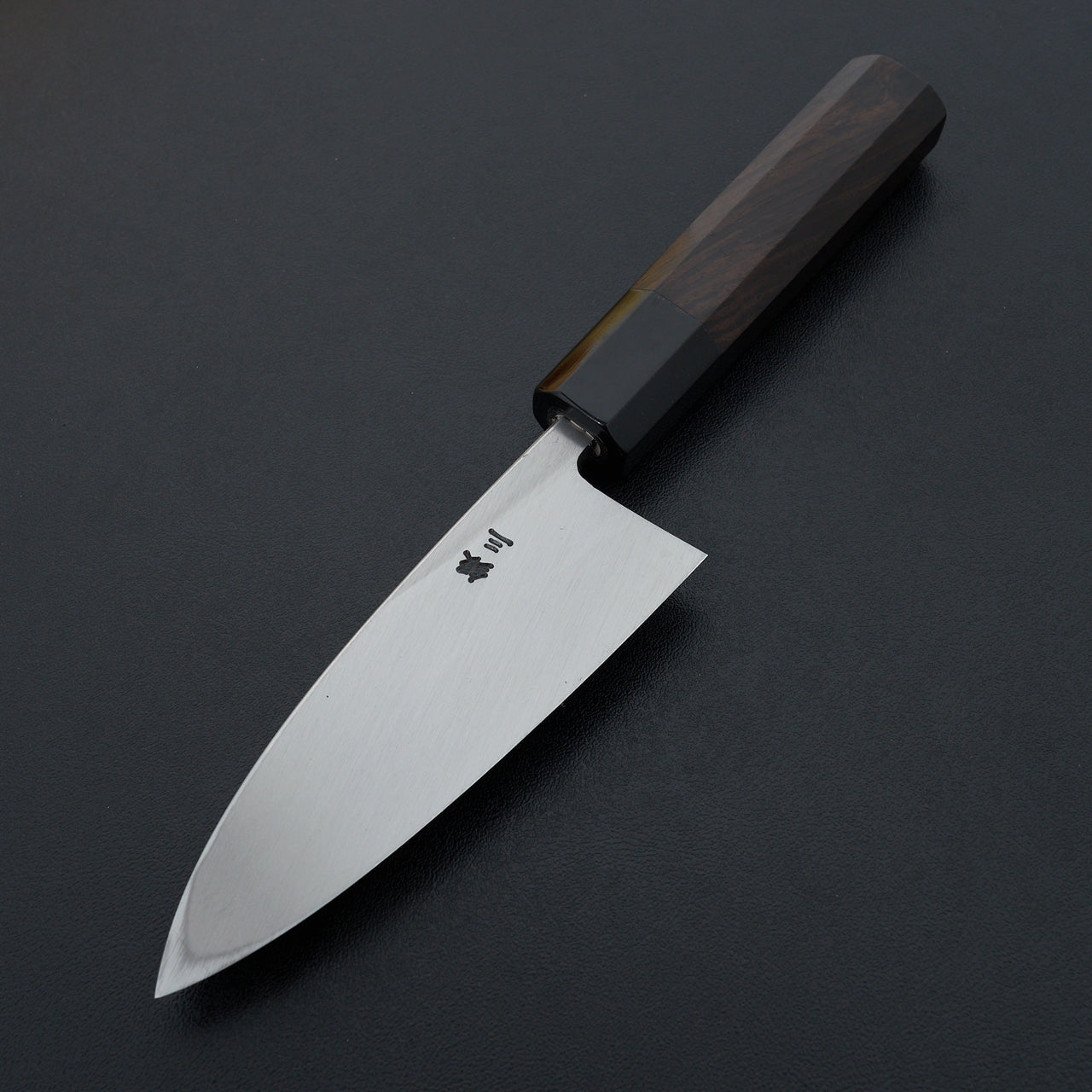 De Sakai Momotaro Ginsan Deba 135mm Ebony