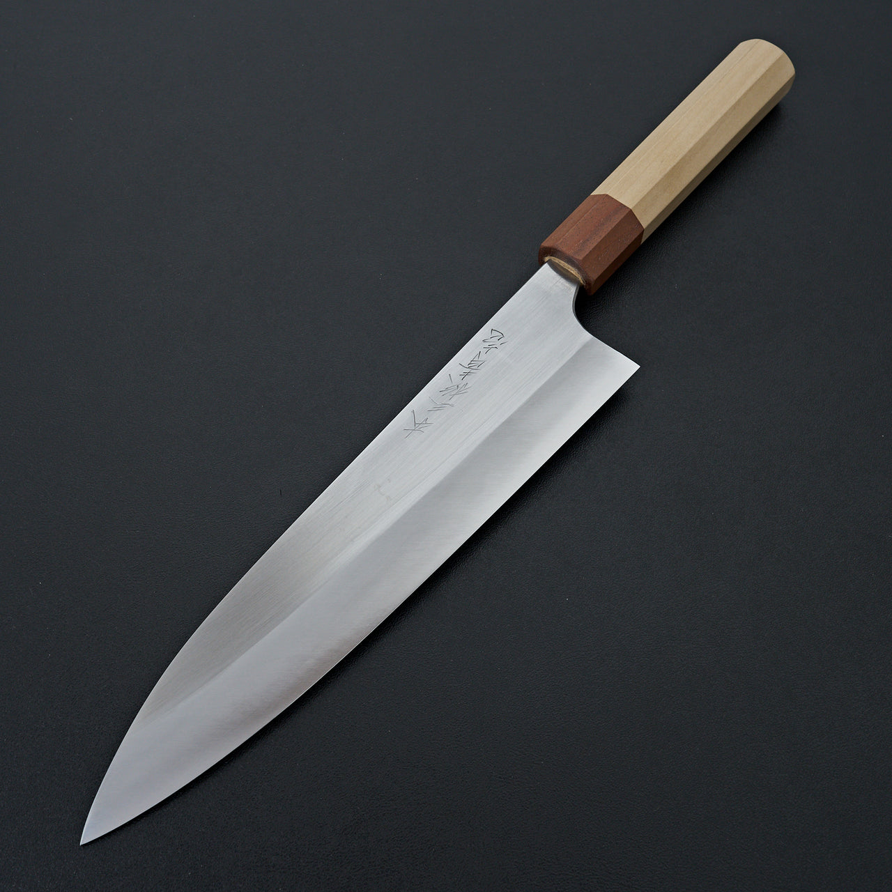 Mazaki Blue #1 Hon-Sanmai Kasumi Gyuto 240mm