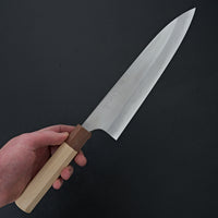 Mazaki White #1 Hon-Sanmai Kasumi Gyuto 240mm