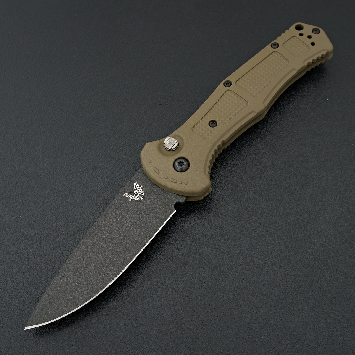 Benchmade Claymore Automatic Knife Ranger Green Grivory