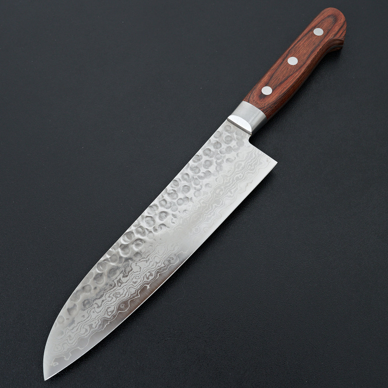 Tsunehisa Damascus VG10 Western Santoku 180mm