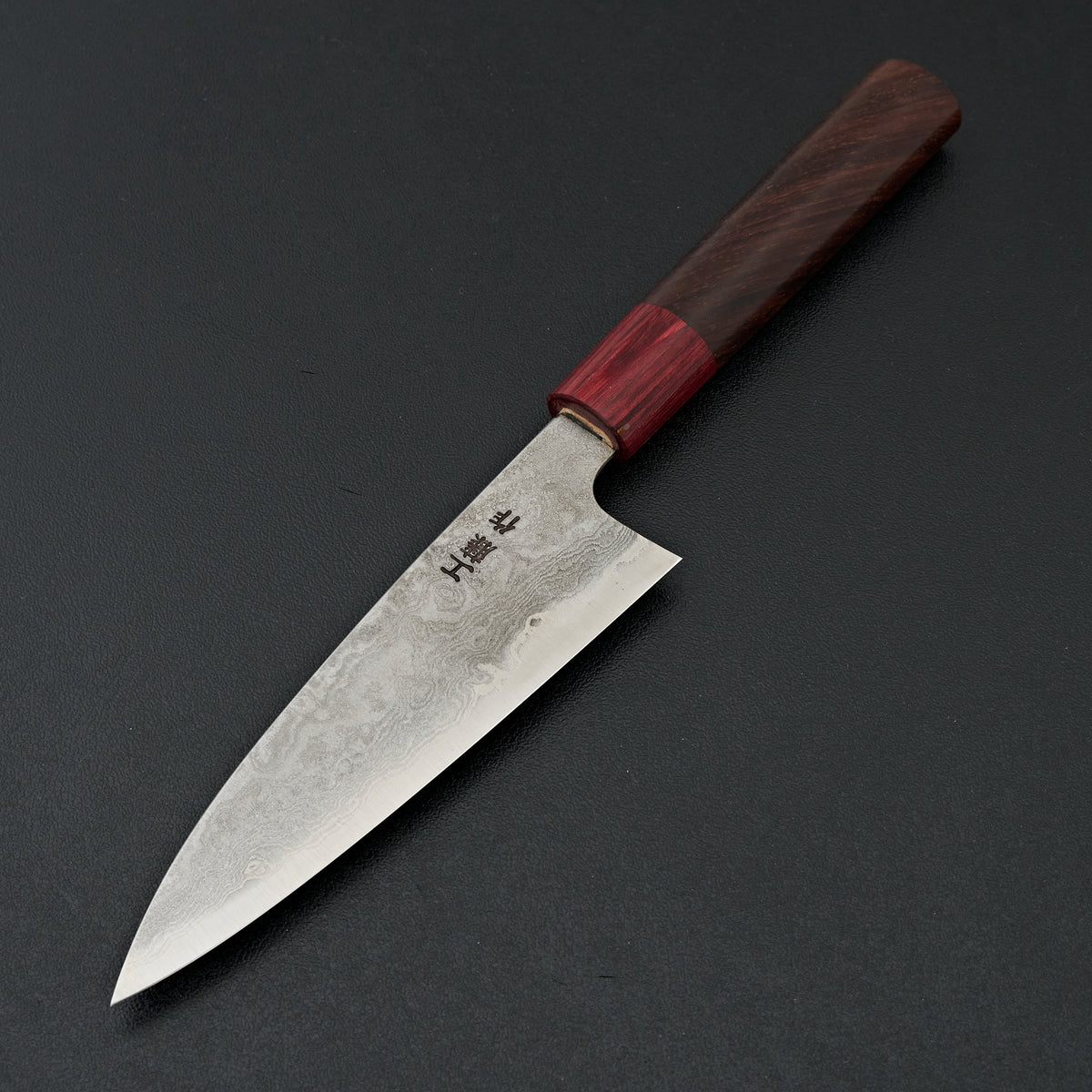 Kudo Knife Forge VG10 Damascus Petty 130mm Wood Handle