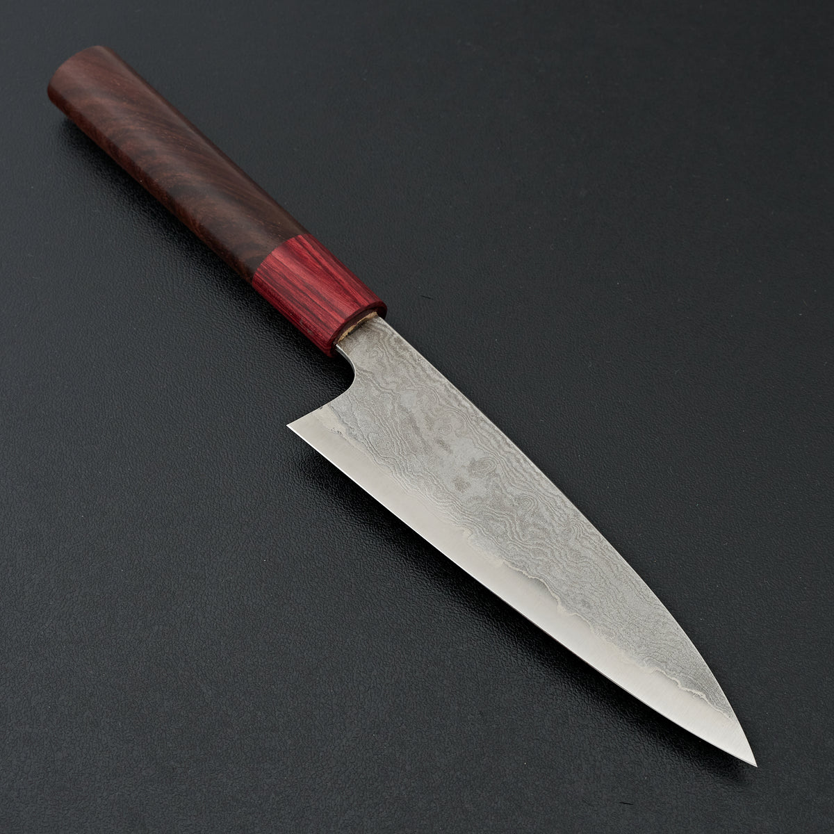 Kudo Knife Forge VG10 Damascus Petty 130mm Wood Handle