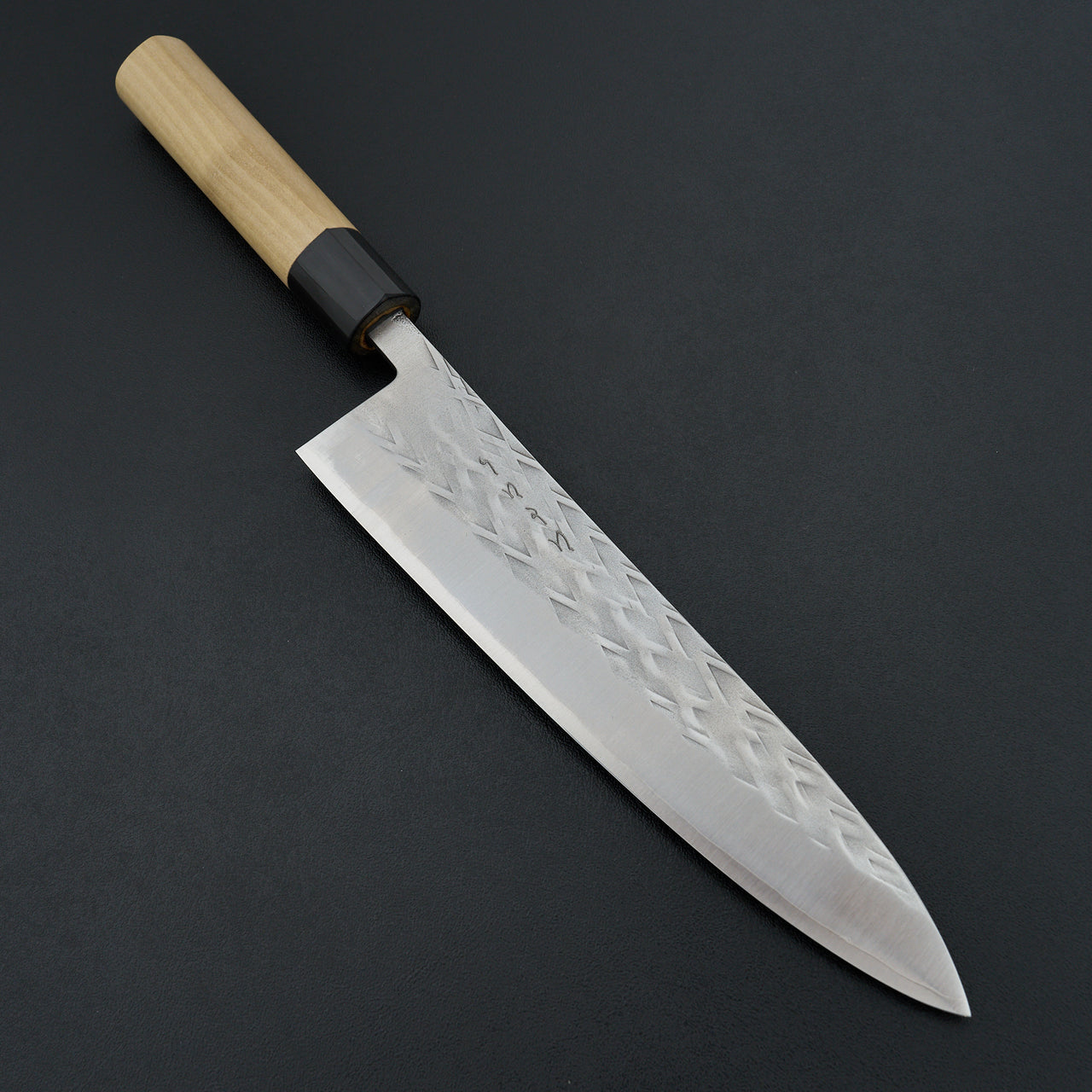 Hitohira TD SLD Tsuchime Gyuto 210mm Ho Wood Handle
