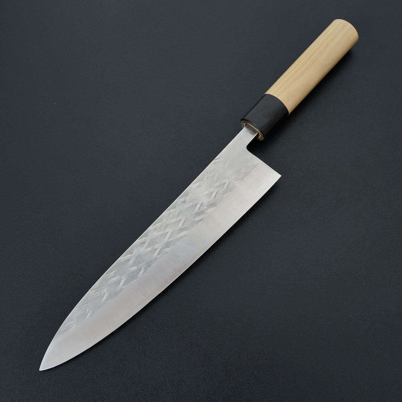 Hitohira TD SLD Tsuchime Gyuto 210mm Ho Wood Handle