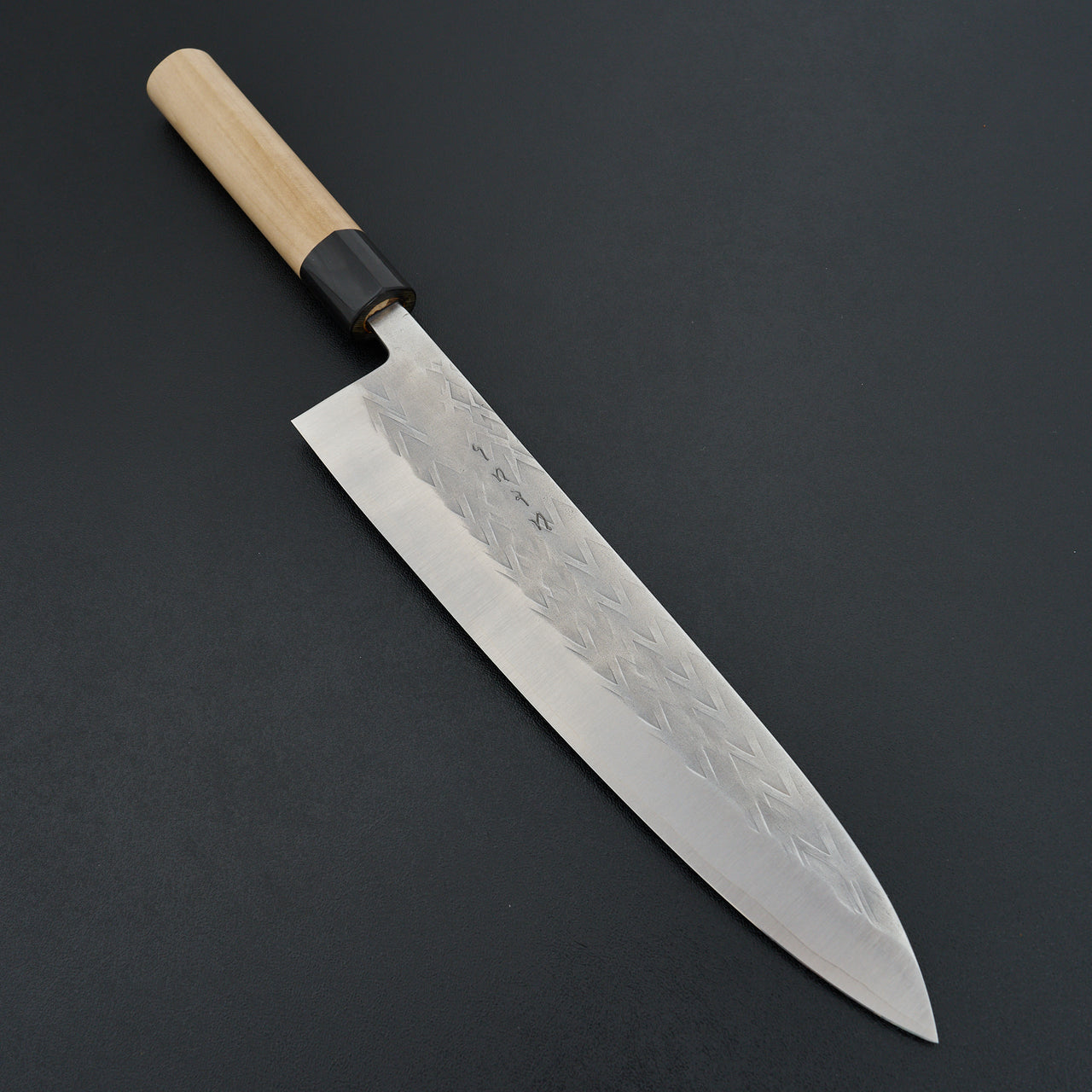 Hitohira TD SLD Tsuchime Gyuto 240mm Ho Wood Handle