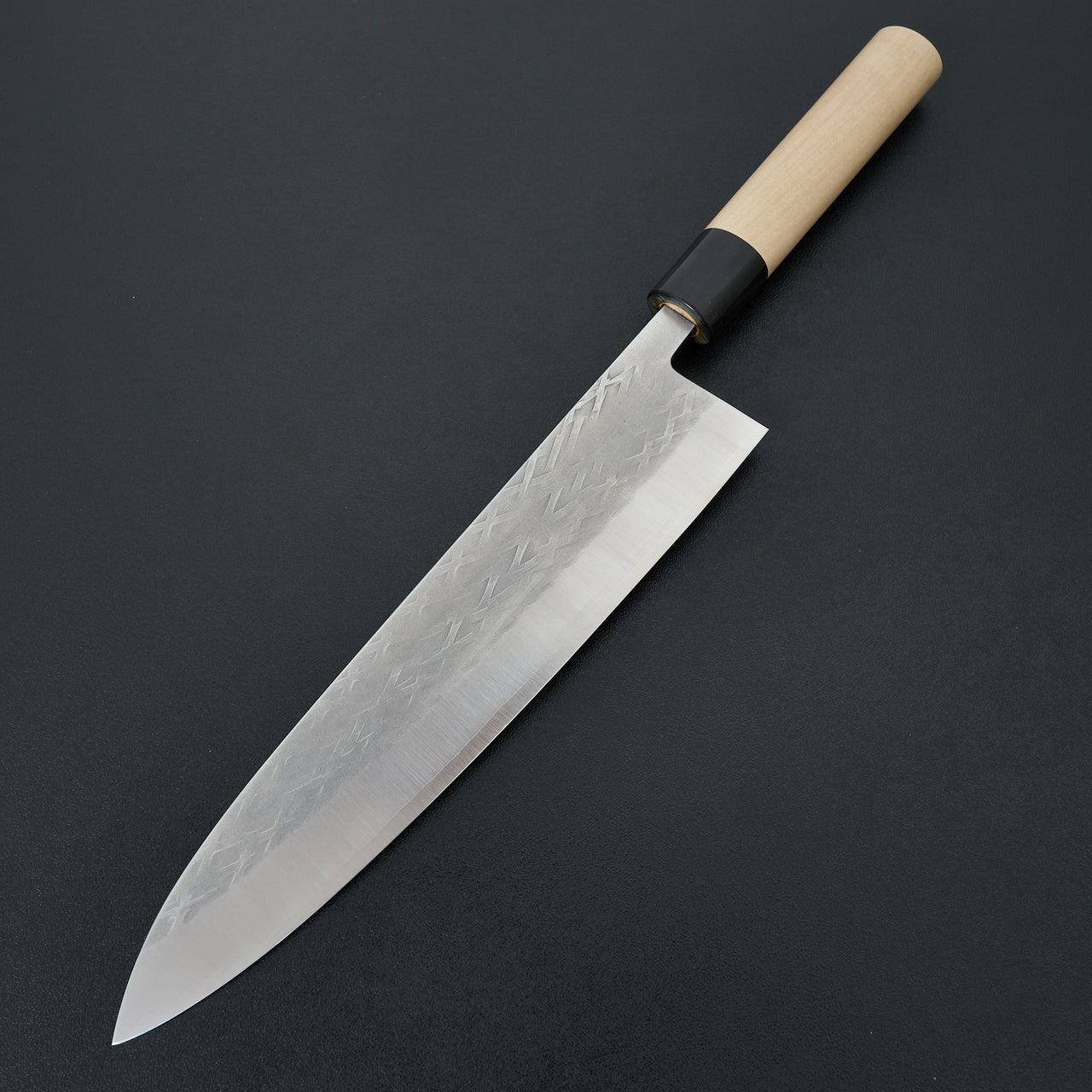 Hitohira TD SLD Tsuchime Gyuto 240mm Ho Wood Handle