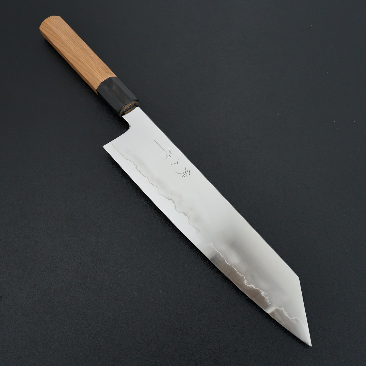 Tetsujin Silver #3 Ukiba Kiritsuke Gyuto 240mm Yakusugi Cedar Handle