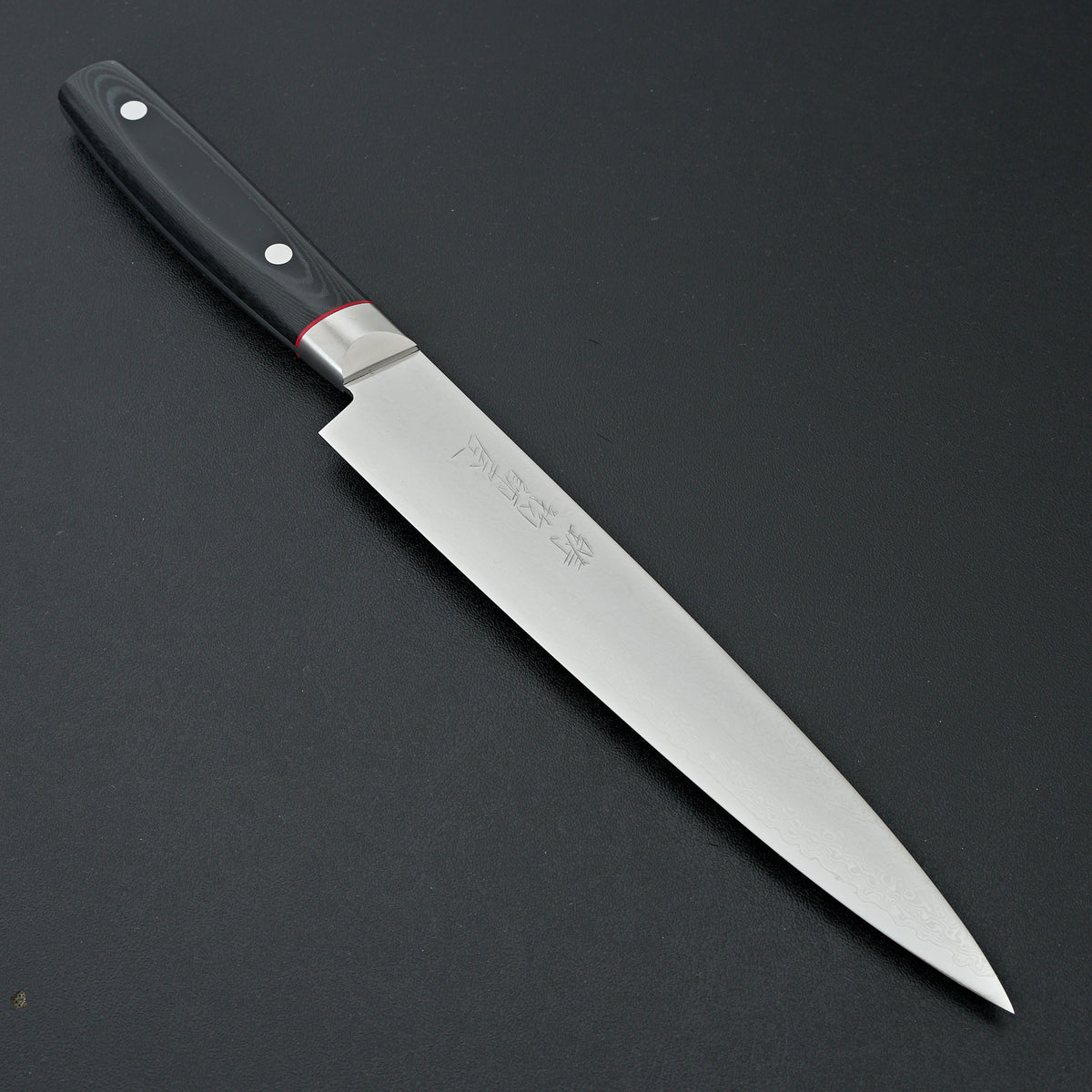 Hitohira Imojiya KT VG-10 Sujihiki 210mm Micarta Handle