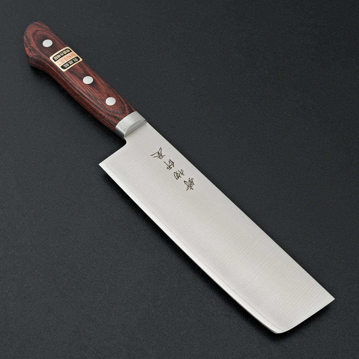 Hitohira Imojiya MZ VG-1 Nakiri 165mm Imitation Mahogany Handle