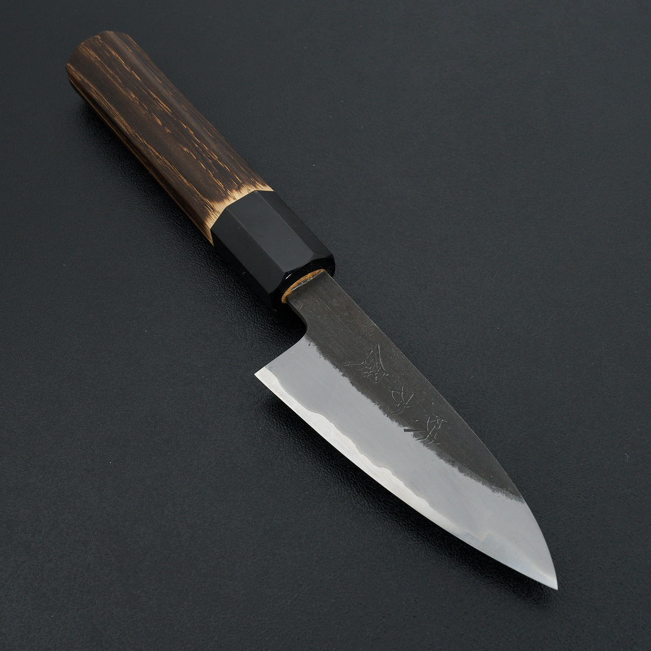 Hinoura Ajikataya Stainless Clad White #2 Nashiji Petty 90mm