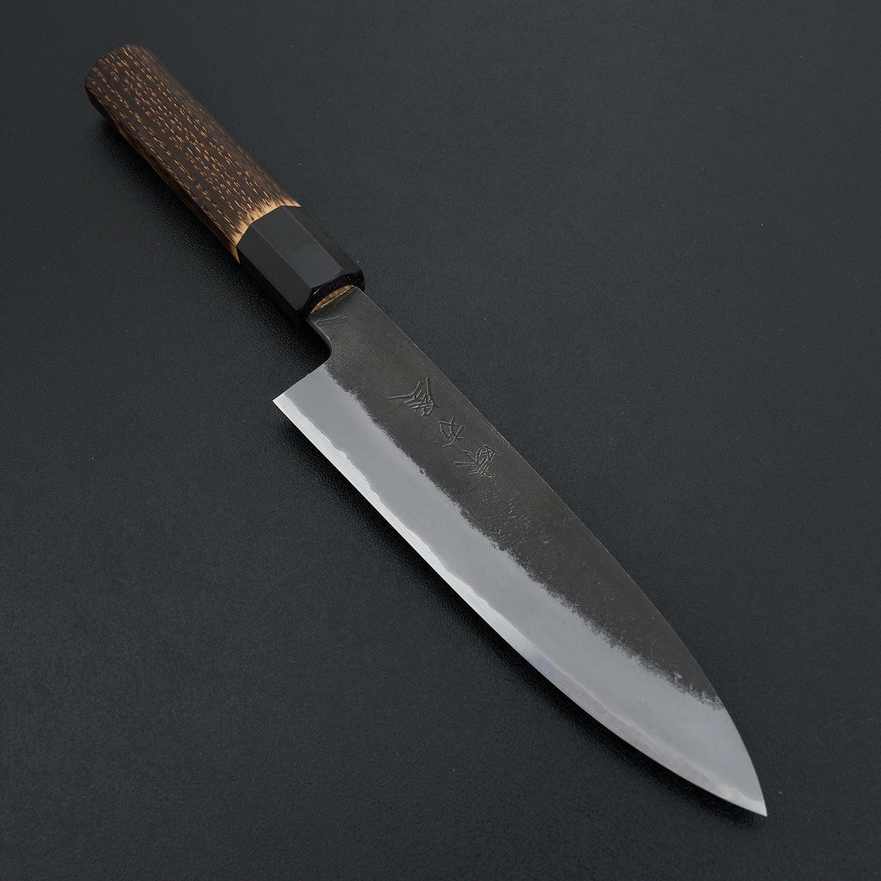 Hinoura Ajikataya Stainless Clad White #2 Nashiji Petty 150mm