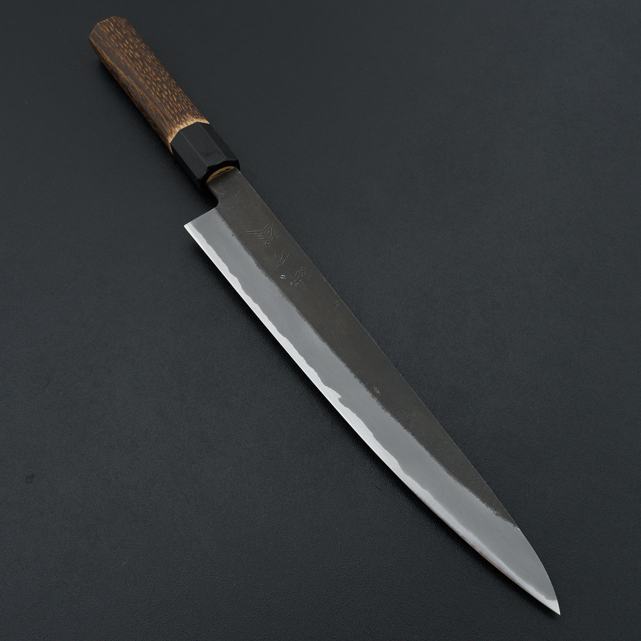 Hinoura Ajikataya Stainless Clad White #2 Nashiji Sujihiki 240mm