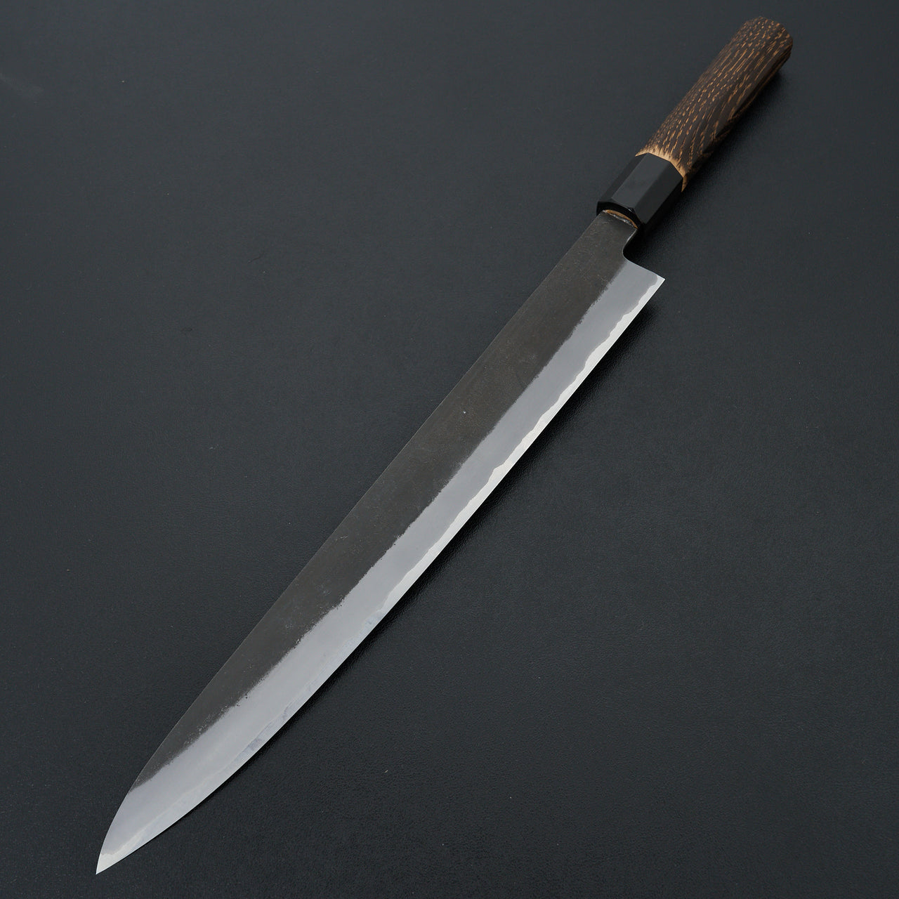 Hinoura Ajikataya Stainless Clad White #2 Nashiji Sujihiki 300mm