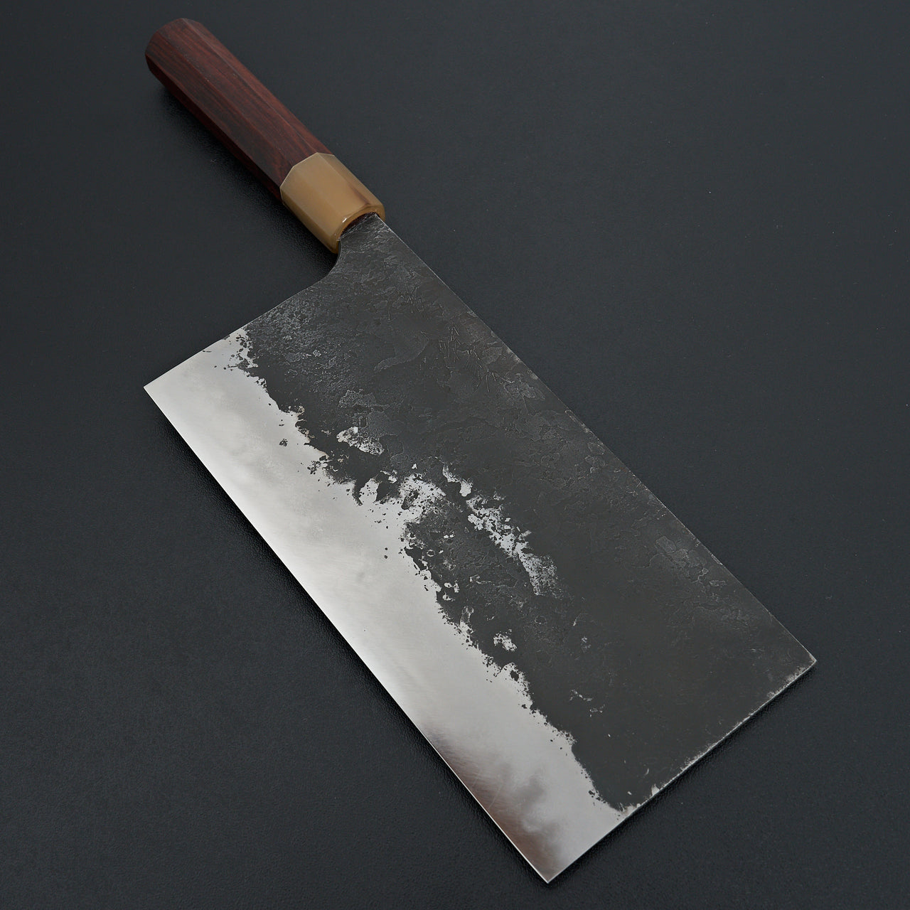 Mazaki White #2 Hon-Sanmai Kuro Nashiji Chuka 210mm