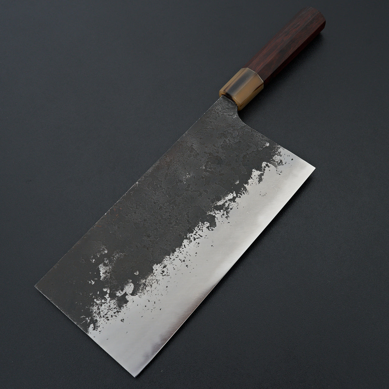 Mazaki White #2 Hon-Sanmai Kuro Nashiji Chuka 210mm