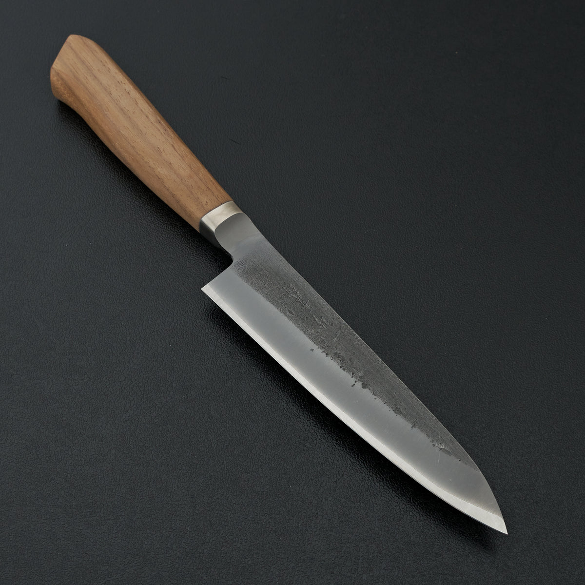 Hitohira TD Blue #2 Stainless Clad Nashiji Yo Petty 125mm Walnut Handle