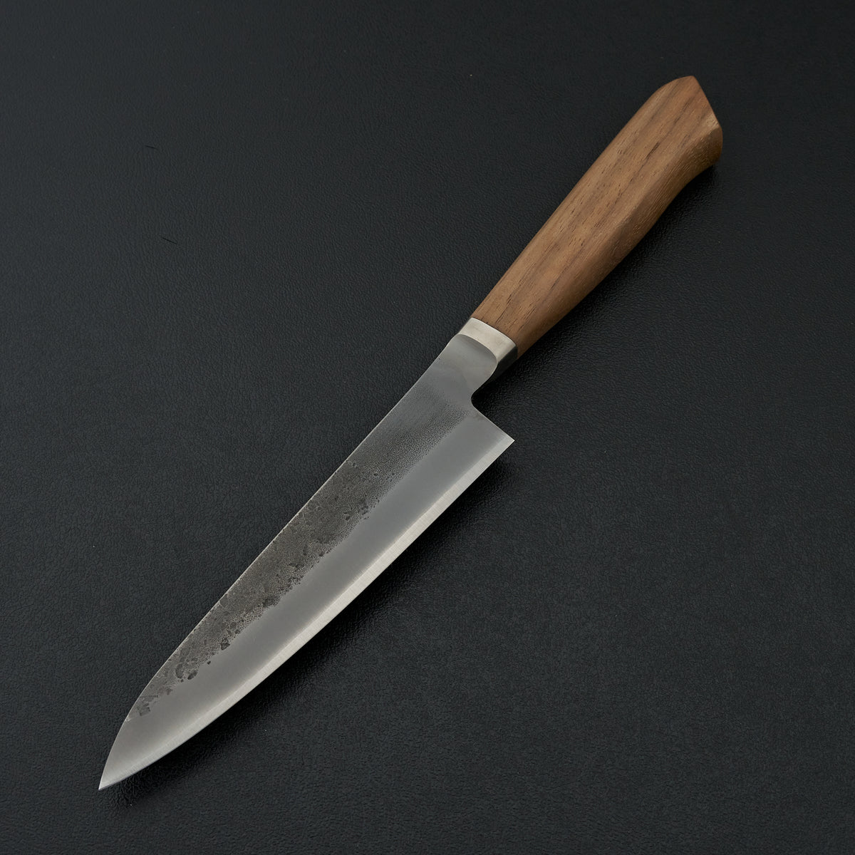 Hitohira TD Blue #2 Stainless Clad Nashiji Yo Petty 125mm Walnut Handle