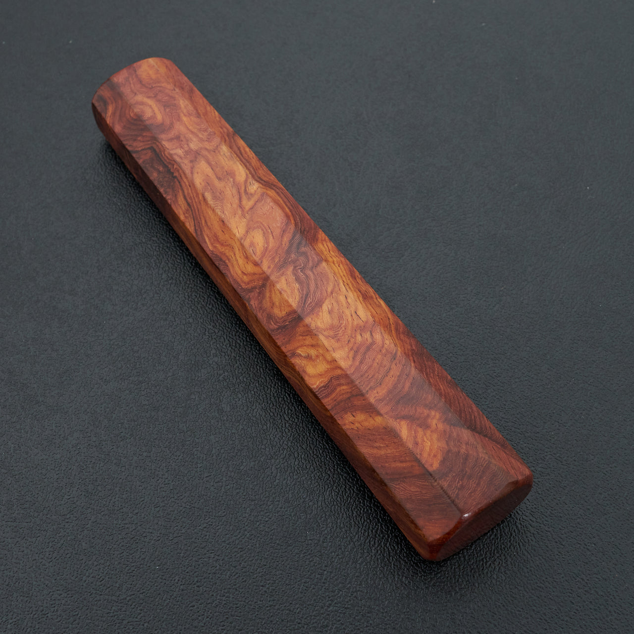 Knife Handle Figured Octagonal Mono Siamese Rosewood 135mm
