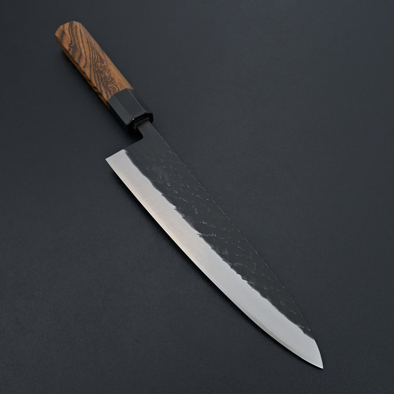 Tadafusa SLD Black Tsuchime Gyuto 210mm