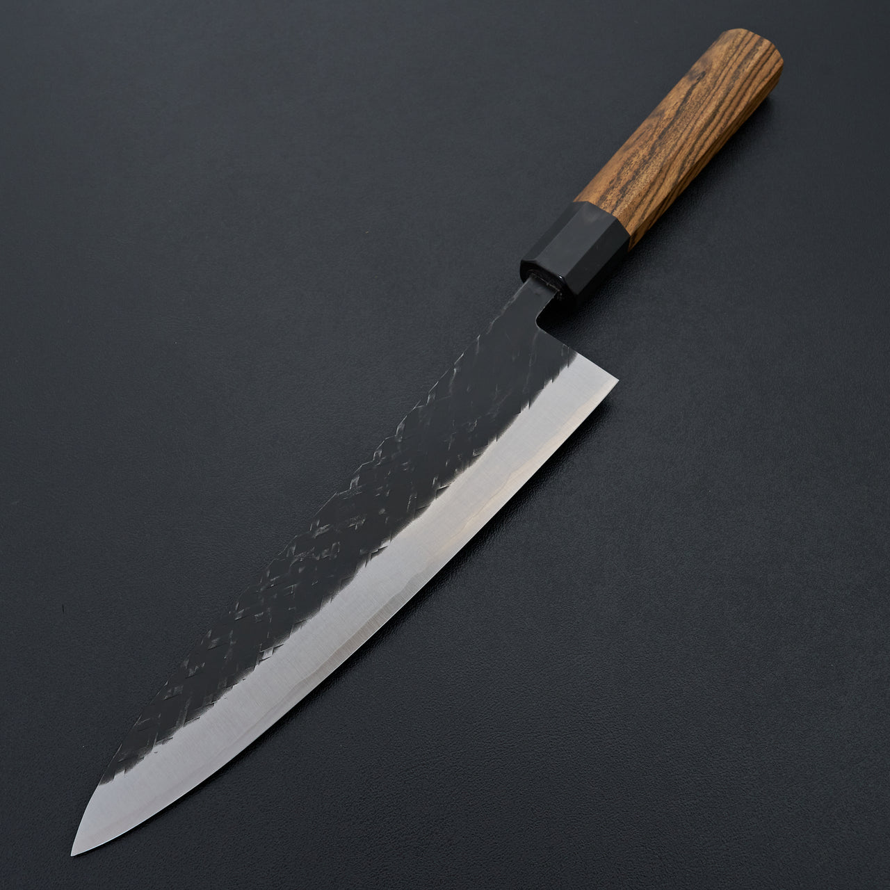 Tadafusa SLD Black Tsuchime Gyuto 210mm