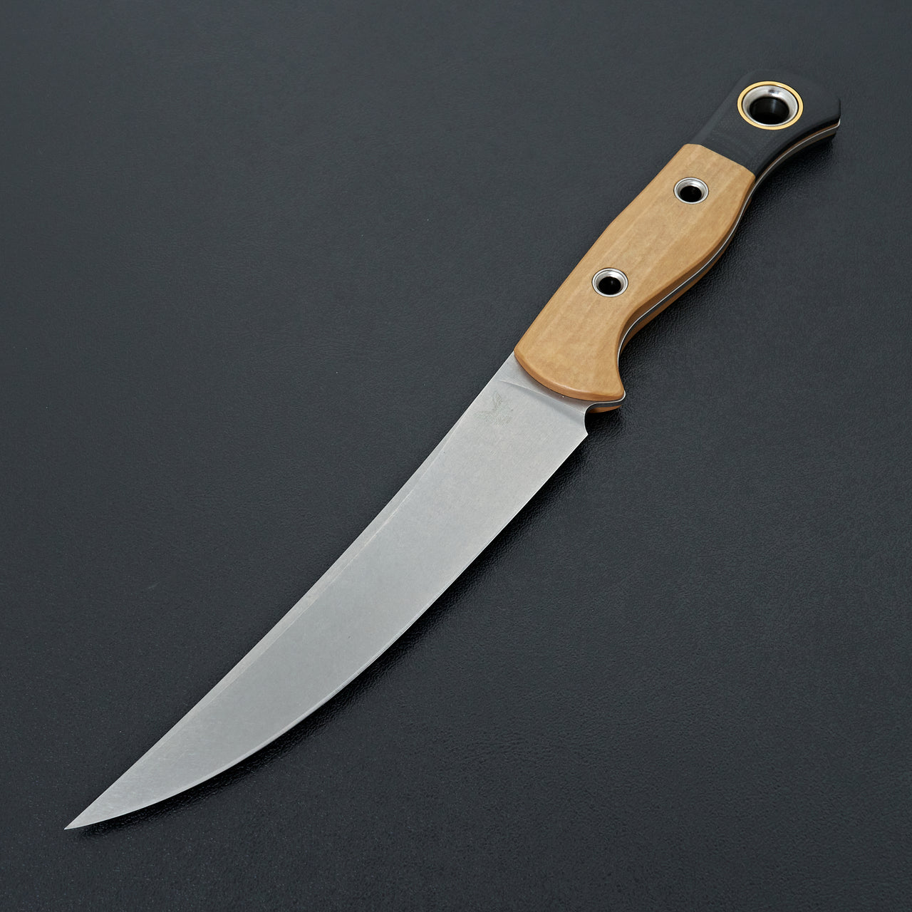 Benchmade Meatcrafter Fixed Blade Knife 6" Maple Valley Richlite