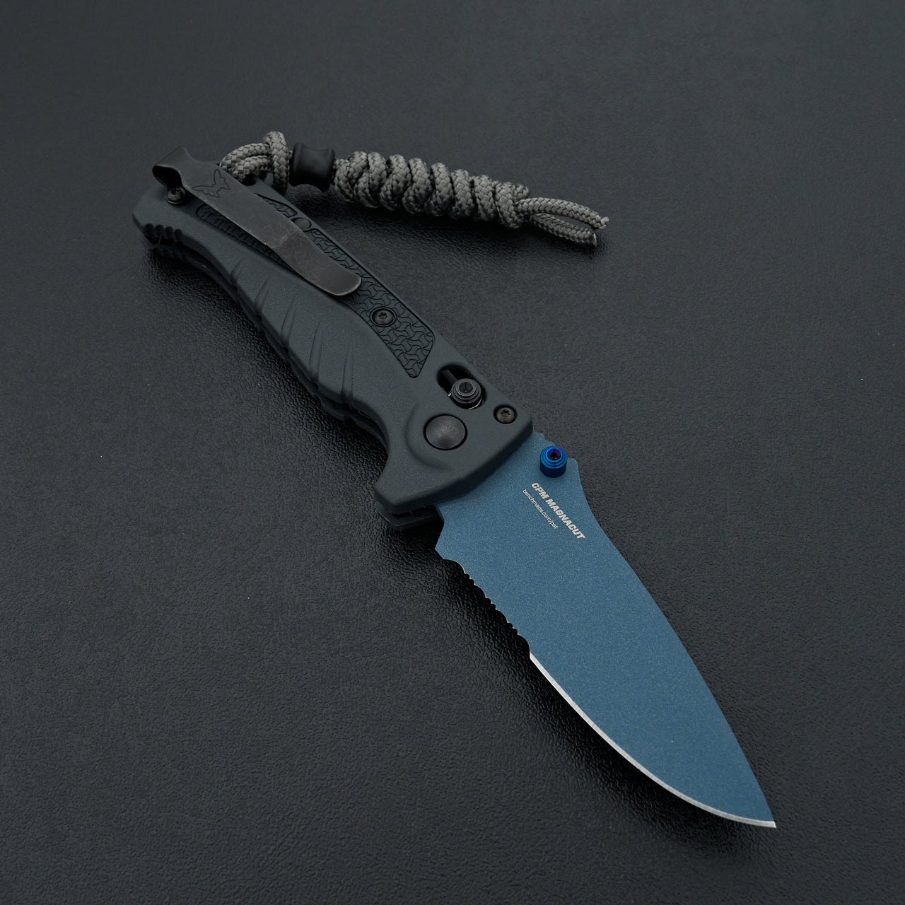 Benchmade Mini Adira Serrated Tempest Gray