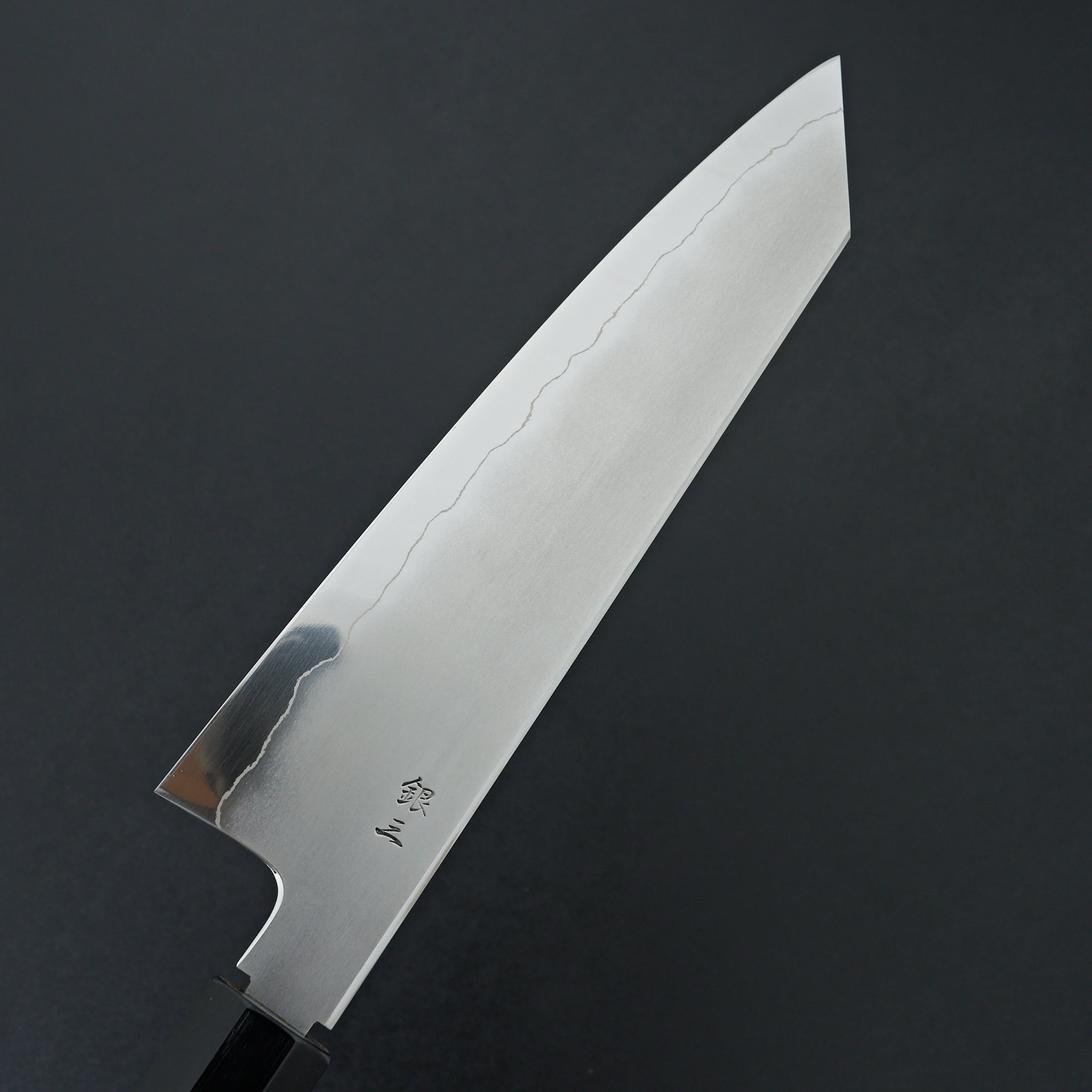 Tetsujin Silver #3 Kasumi Kiritsuke Gyuto 210mm Taihei Makassar Ebony