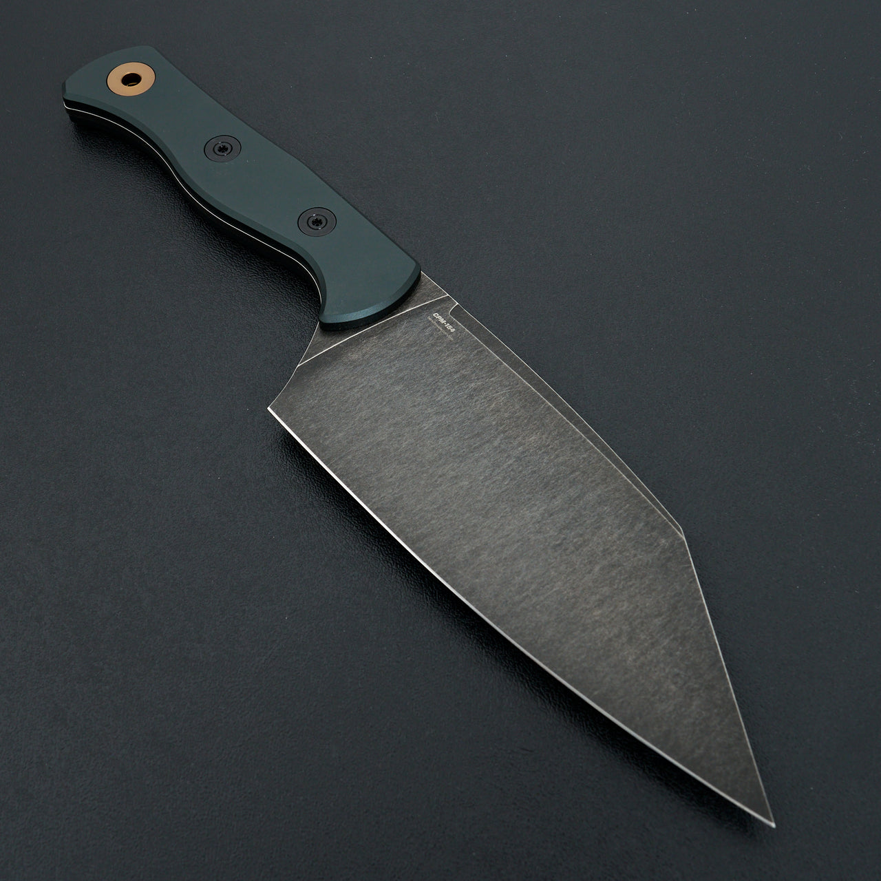 Benchmade Station Kitchen Knife Limited Edition Taiga Green Aluminum