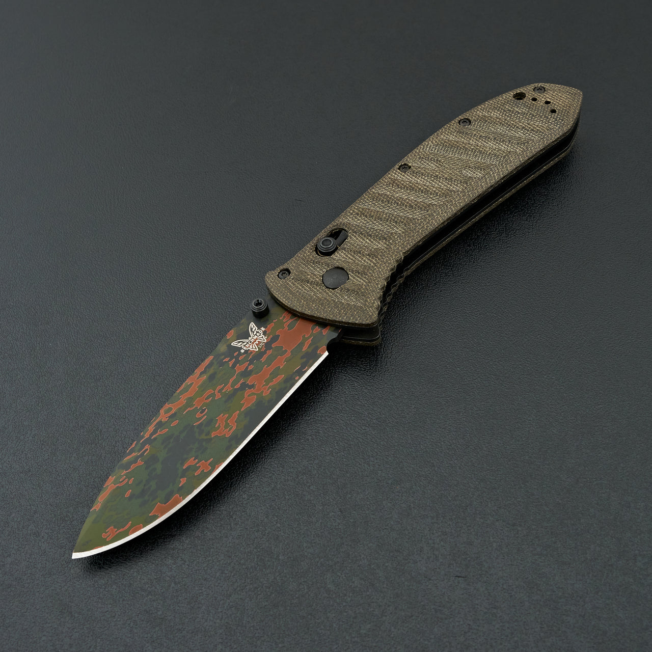 Benchmade 570 Presidio II Limited Edition OD Green Micarta