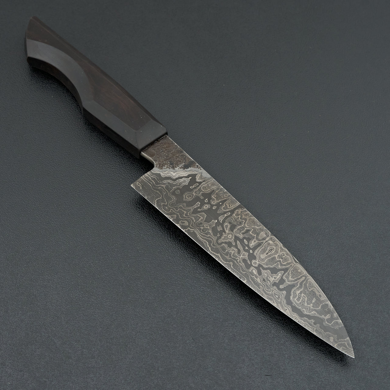 Definition Forge 52100/Pro-cut Damascus Petty 135mm