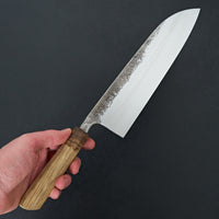 Hyde Handmade Oak Burl Santoku 230mm