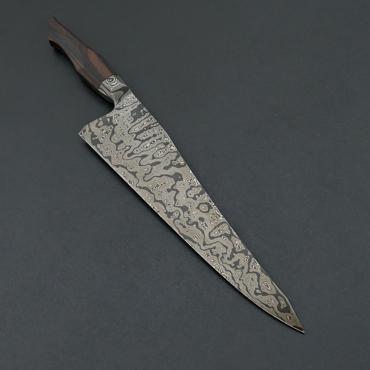Definition Forge Integral Damascus Makassar Ebony Chef 270mm