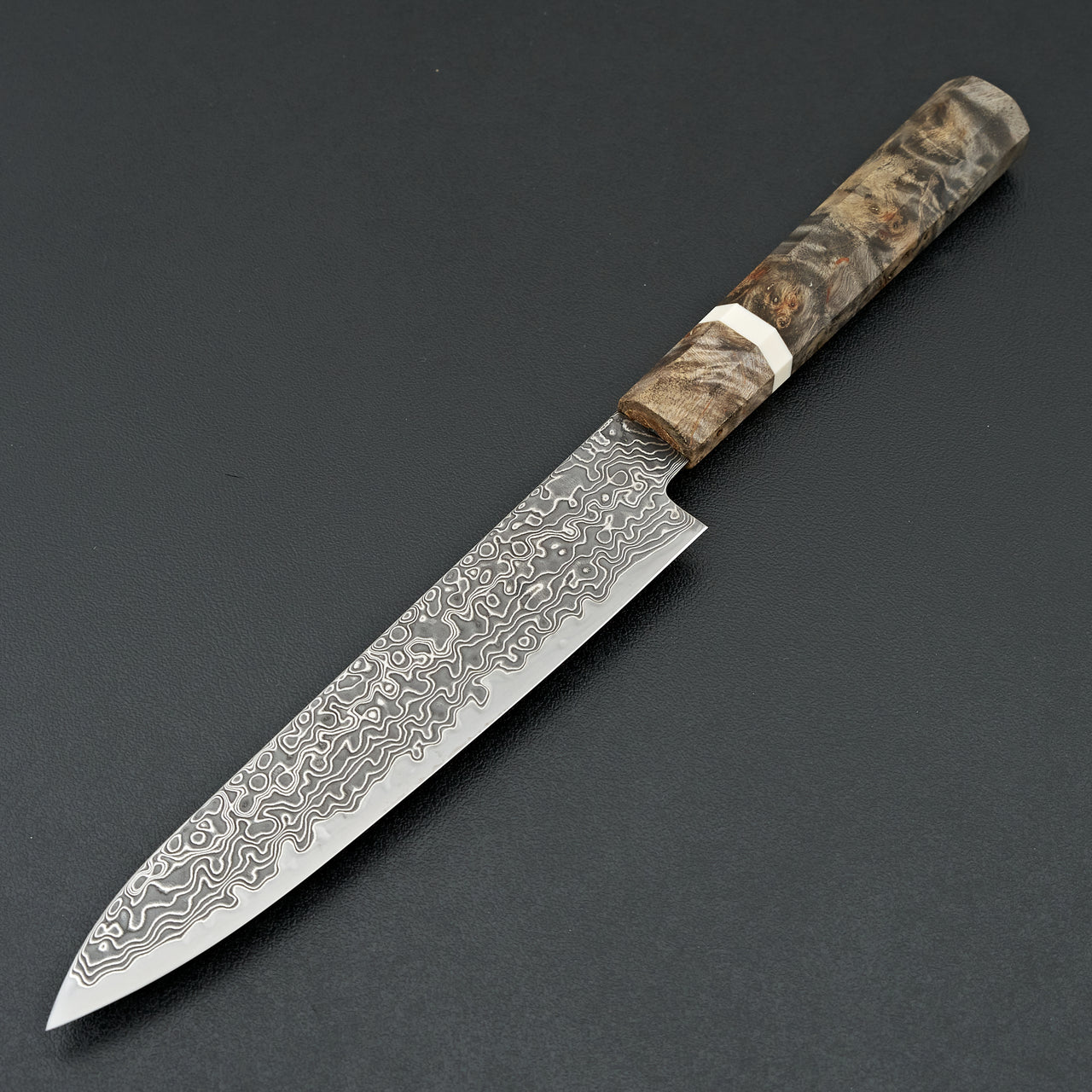 Hatsukokoro Ryuhyo Kurozome SG2 Damascus Petty 150mm