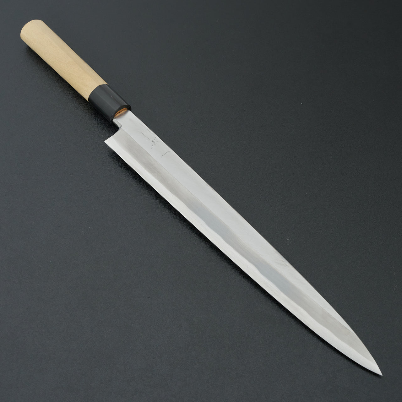 Hitohira Togashi White #2 Yanagiba 300mm Ho Wood Handle (D-Shape/ Saya)