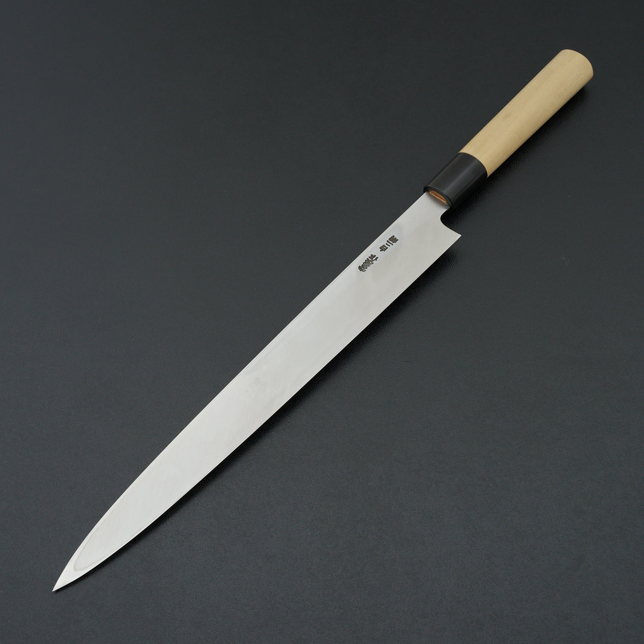 Hitohira Togashi White #2 Yanagiba 300mm Ho Wood Handle (D-Shape/ Saya)