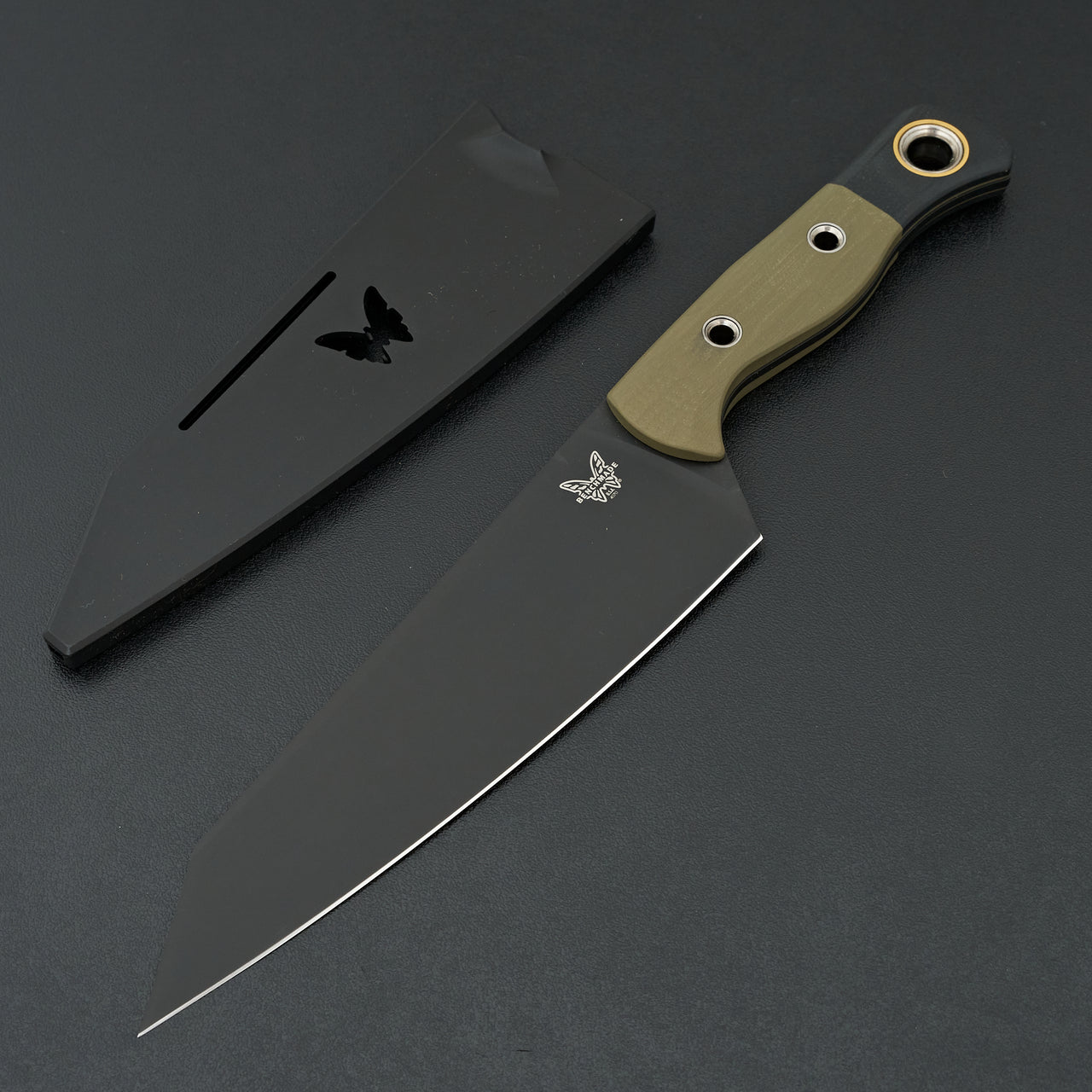 Benchmade True Wildcoast Kitchen Knife OD Green G10