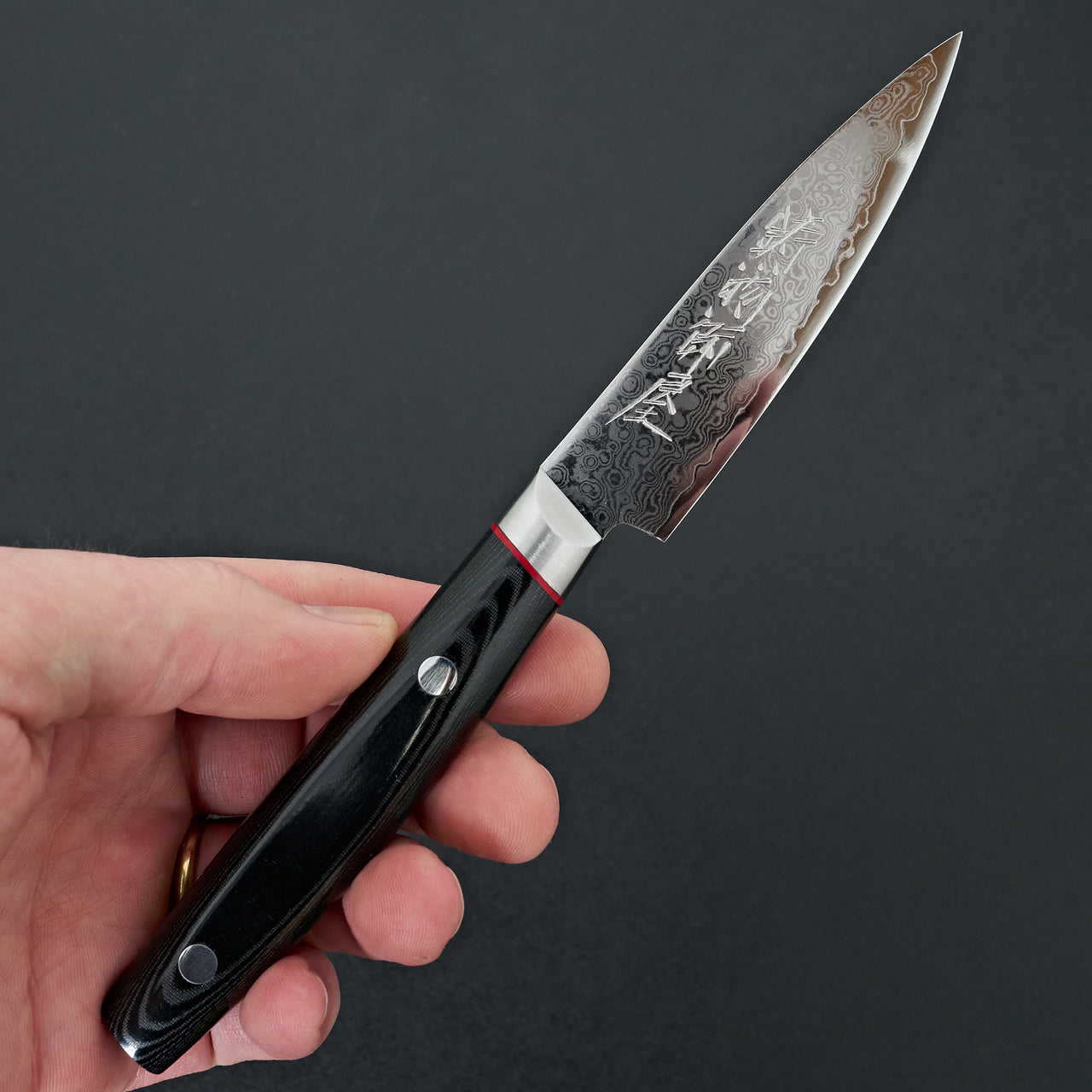 Hitohira Imojiya KT VG-10 Paring 90mm Micarta Handle