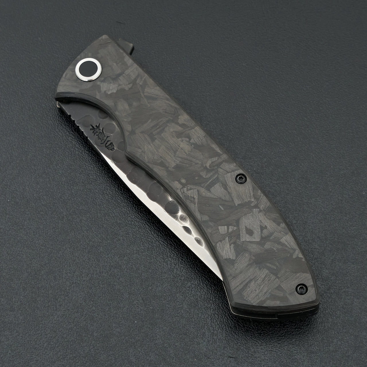 Nigara Hamono SG2 Tsuchime Folding Knife Carbon Fiber Handle