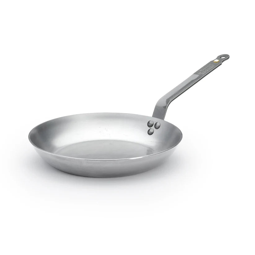 De Buyer MINERAL B Carbon Steel Fry Pan 8"-Cookware-La Brigade de Buyer-Carbon Knife Co