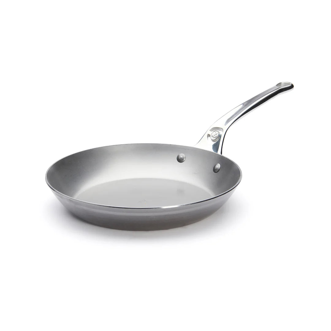 De Buyer MINERAL B PRO Carbon Steel Fry Pan 9"-Cookware-La Brigade de Buyer-Carbon Knife Co