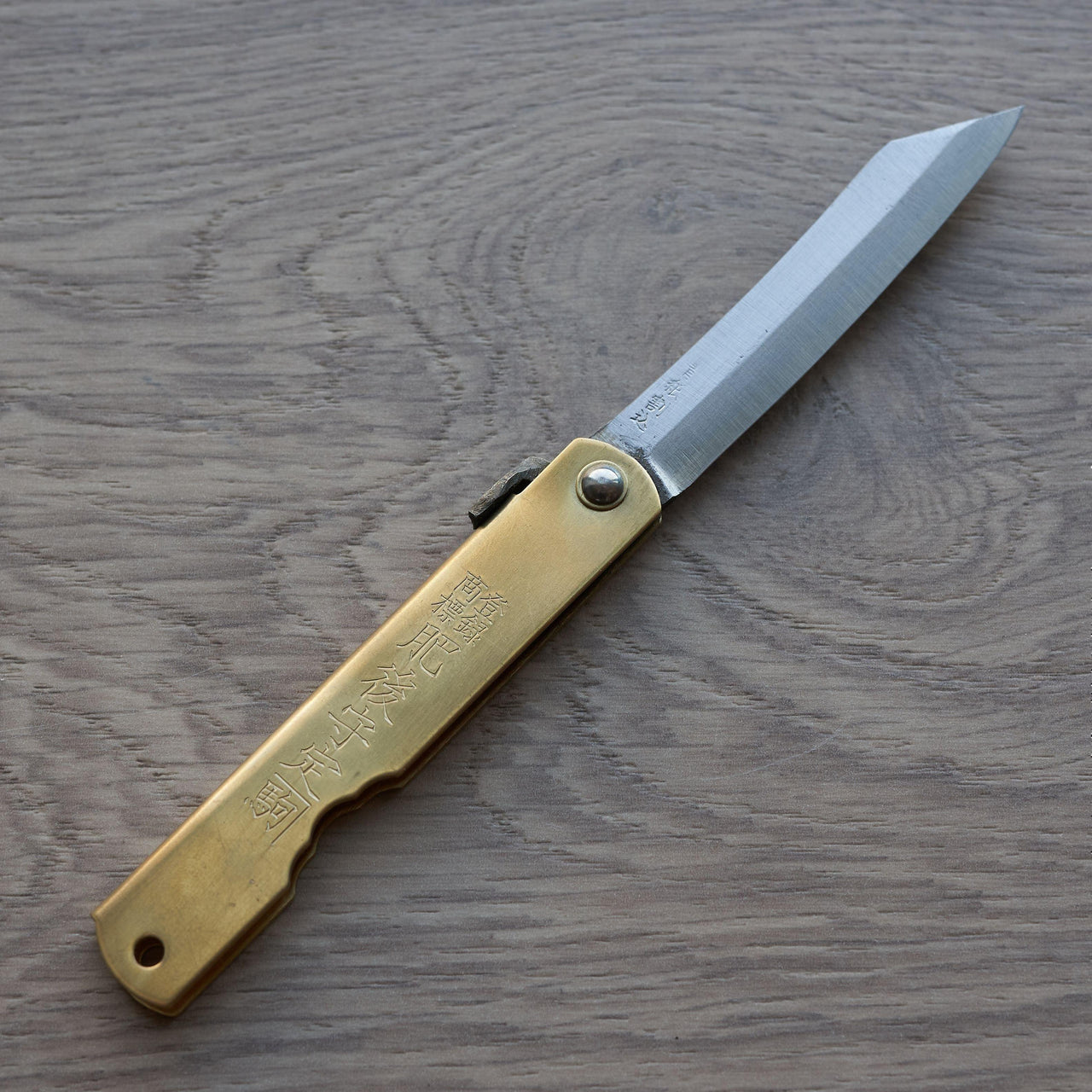 Friction Folder-Knife-Masakage-medium-Gold Aogami-Carbon Knife Co