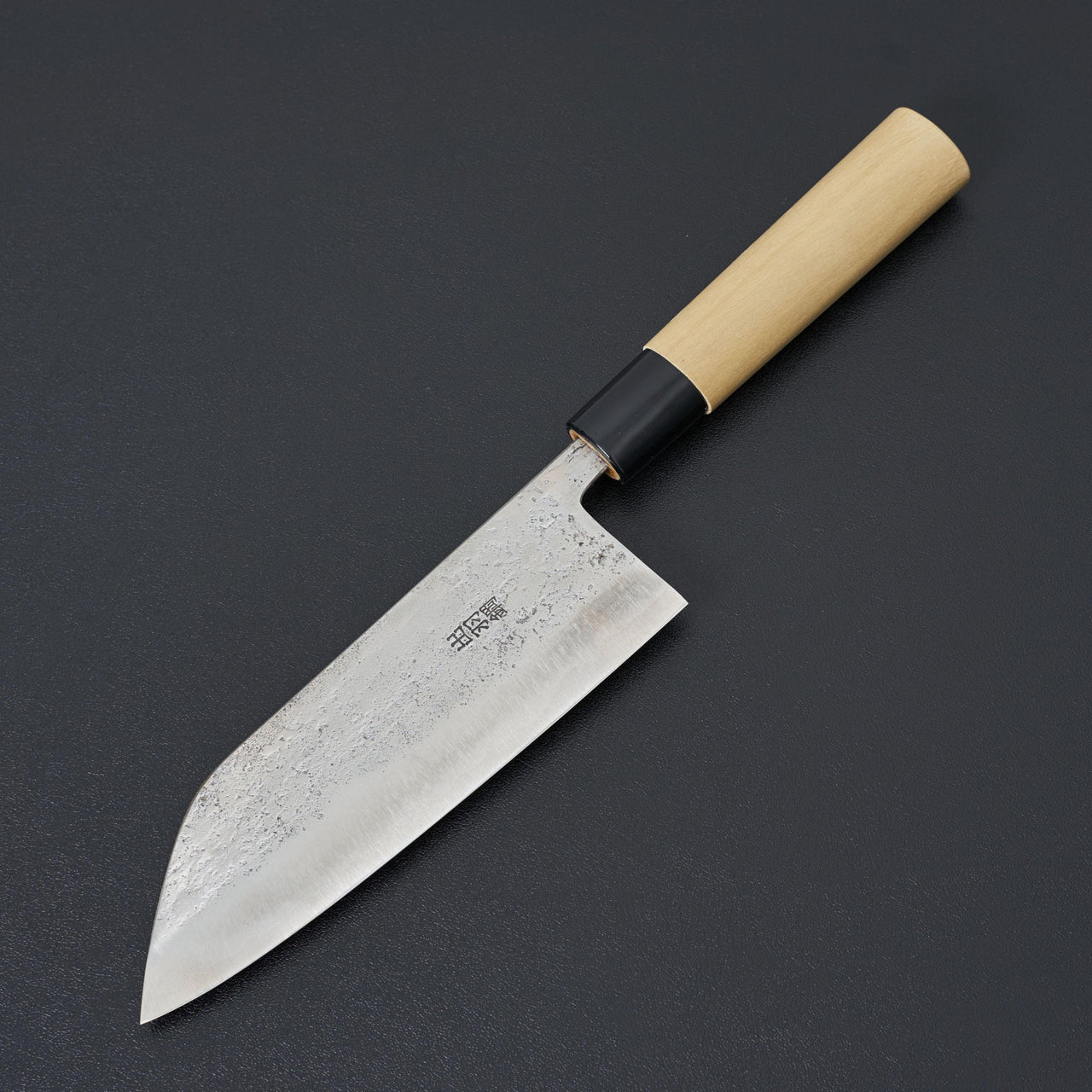 Fujiwara Teruyasu Nashiji Santoku 165mm-Knife-Fujiwara Teruyasu-Carbon Knife Co