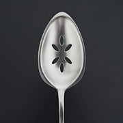 Gestura 00 Slotted Silver Spoon-Cooking Tool-Gestura-Carbon Knife Co