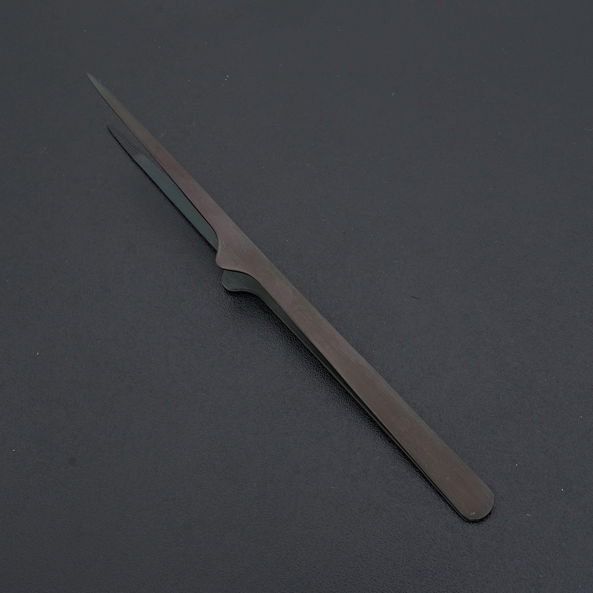 Gestura Petite 8" Stando Tweezer Gunmetal-Cooking Tool-Gestura-Carbon Knife Co