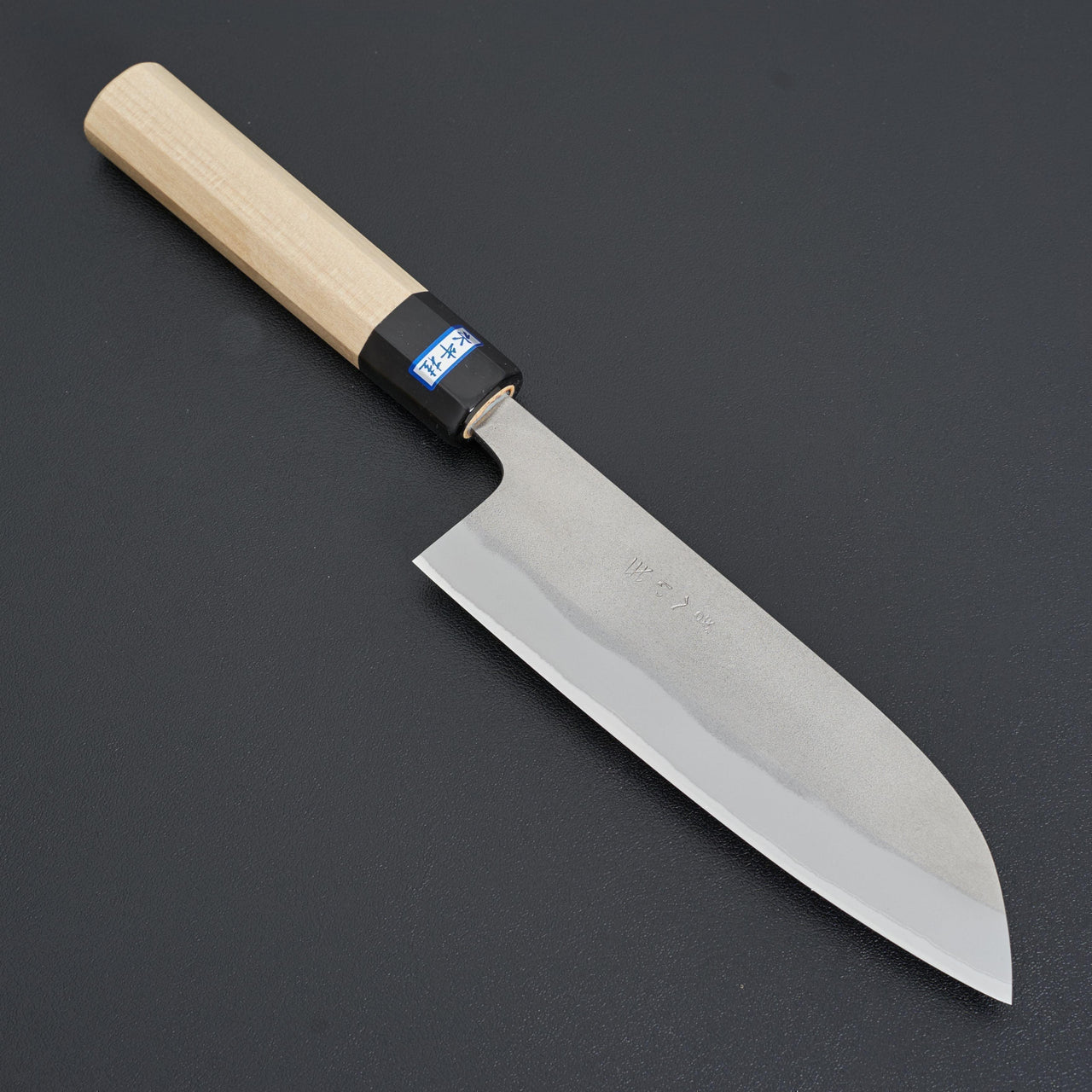 Gihei Nashiji Blue #2 Santoku 165mm-Knife-Gihei-Carbon Knife Co